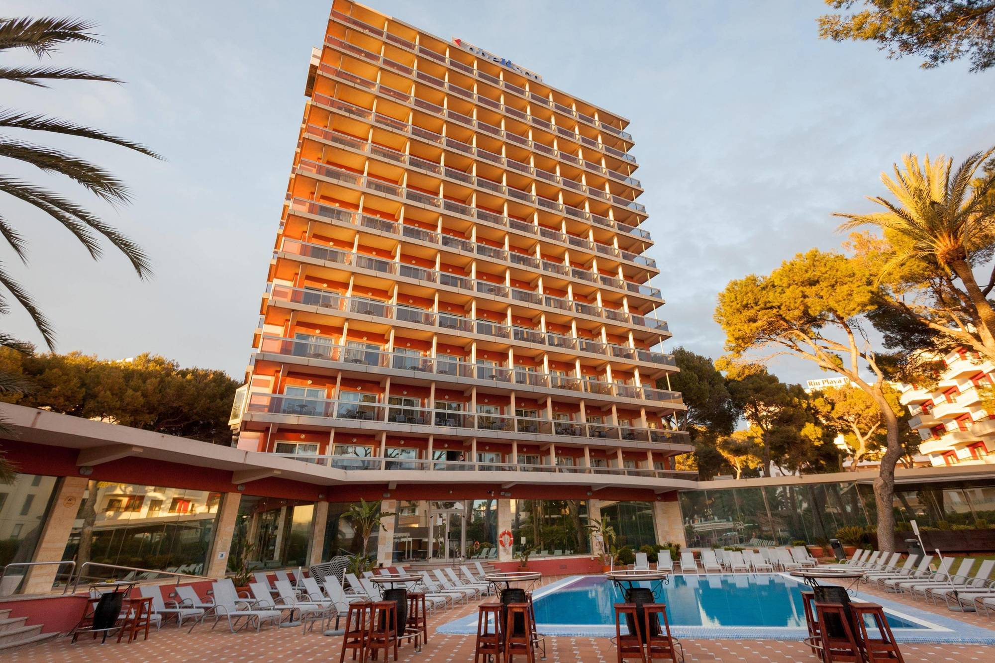 Hotel Obelisco Плая де Палма Екстериор снимка